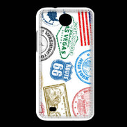 Coque HTC Desire 300 Illustration symbole USA