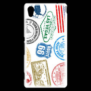 Coque Sony Xperia M4 Aqua Illustration symbole USA