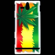 Coque Sony Xperia U Rasta attitude 15