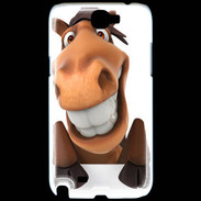Coque Samsung Galaxy Note 2 Humour de cheval