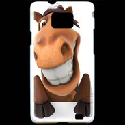 Coque Samsung Galaxy S2 Humour de cheval