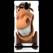 Coque Sony Xperia U Humour de cheval