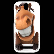 Coque HTC One SV Humour de cheval