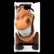 Coque HTC Windows Phone 8S Humour de cheval