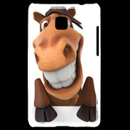 Coque LG Optimus L3 II Humour de cheval