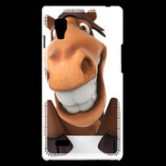 Coque LG Optimus L9 Humour de cheval