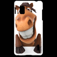 Coque LG Optimus G Humour de cheval