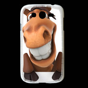 Coque Samsung Galaxy Grand Humour de cheval