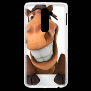 Coque LG G2 Humour de cheval