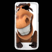 Coque LG L90 Humour de cheval