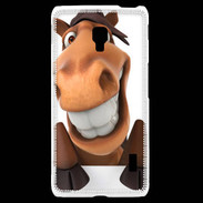 Coque LG F6 Humour de cheval