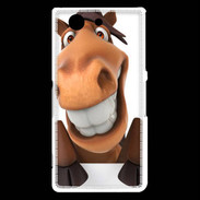 Coque Sony Xperia Z3 Compact Humour de cheval