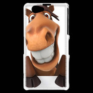 Coque Sony Xperia Z1 Compact Humour de cheval
