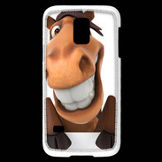 Coque Samsung Galaxy S5 Mini Humour de cheval