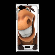 Coque Sony Xpéria J Humour de cheval