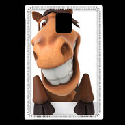 Coque Blackberry Passport Humour de cheval