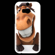 Coque HTC One M8s Humour de cheval