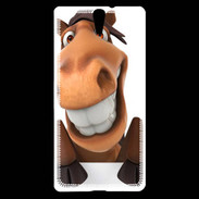 Coque Sony Xperia C5 Humour de cheval