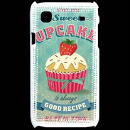 Coque Samsung Galaxy S Vintage Cupcake 30