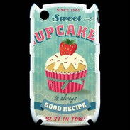Coque Blackberry 8520 Vintage Cupcake 30