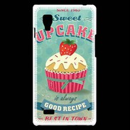 Coque LG Optimus L9 Vintage Cupcake 30