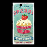 Coque Sony Xpéria Z Ultra Vintage Cupcake 30