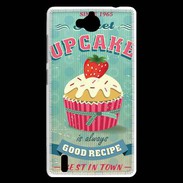 Coque Huawei Ascend G740 Vintage Cupcake 30