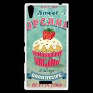 Coque Sony Xperia T3 Vintage Cupcake 30