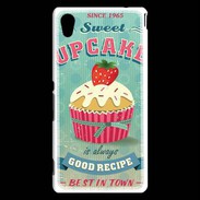 Coque Sony Xperia M4 Aqua Vintage Cupcake 30