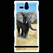 Coque Sony Xperia U Éléphant d'Afrique 10
