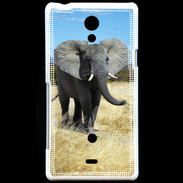 Coque Sony Xperia T Éléphant d'Afrique 10