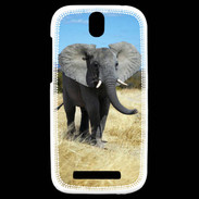 Coque HTC One SV Éléphant d'Afrique 10