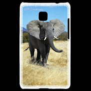 Coque LG Optimus L3 II Éléphant d'Afrique 10