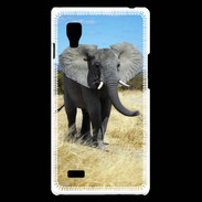 Coque LG Optimus L9 Éléphant d'Afrique 10