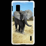 Coque LG Optimus G Éléphant d'Afrique 10