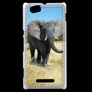 Coque Sony Xperia M Éléphant d'Afrique 10