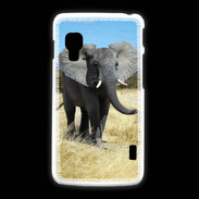 Coque LG L5 2 Éléphant d'Afrique 10