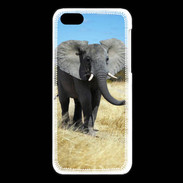 Coque iPhone 5C Éléphant d'Afrique 10
