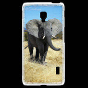 Coque LG F6 Éléphant d'Afrique 10