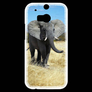 Coque HTC One M8s Éléphant d'Afrique 10