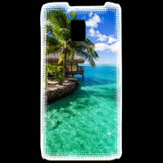 Coque LG P990 Bungalow sur pilotis 15