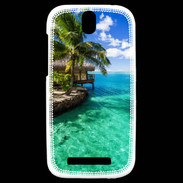 Coque HTC One SV Bungalow sur pilotis 15