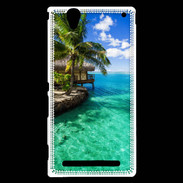 Coque Sony Xperia T2 Ultra Bungalow sur pilotis 15