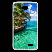 Coque LG L70 Bungalow sur pilotis 15