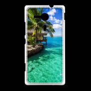 Coque Sony Xpéria SP Bungalow sur pilotis 15
