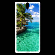 Coque Sony Xperia C5 Bungalow sur pilotis 15