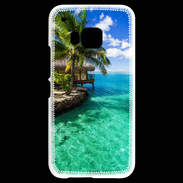 Coque HTC One M9 Bungalow sur pilotis 15