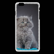 Coque iPhone 6Plus / iPhone 6Splus Chaton sur tapis bleu