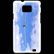 Coque Samsung Galaxy S2 Planeur en phase d'attérissage