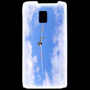 Coque LG P990 Planeur en phase d'attérissage